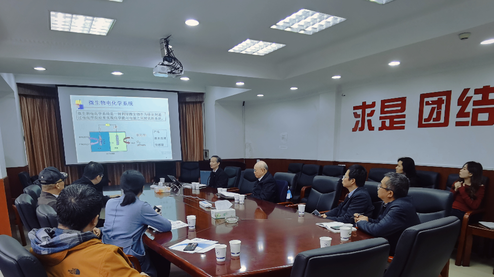 中国工程院院士、浙江大学能源工程学院教授岑可法邀请浙大好博(中国)一站式服务官方网站参加关于BOD5在线监测项目学术交流会